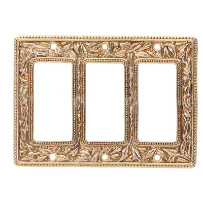 San Michele 3-Gang Rocker Combination Wall Plate