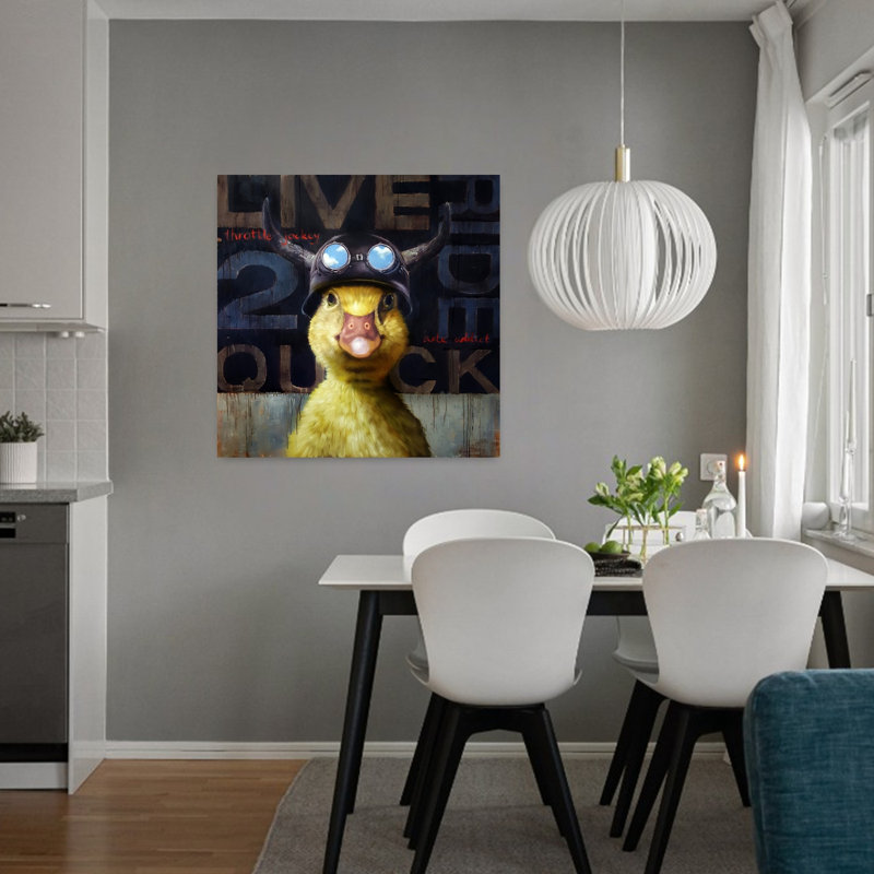 Art urbain contemporain à plein gaz, H 32 po x l 32 po