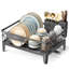 Dish Drainer Rack with Rotatable Spout