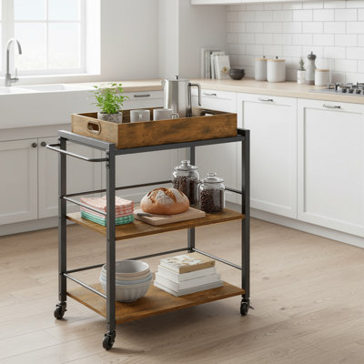 3-tier Riggle Kitchen Cart