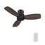 Télécommande de ventilateur de plafond à 3 pales 44 po sans lumière 44 po-1230090329