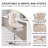 Bar Height Set, Tempered Glass Round Dining Table and Velvet Adjustable Dining Chairs.-63015451-63015448