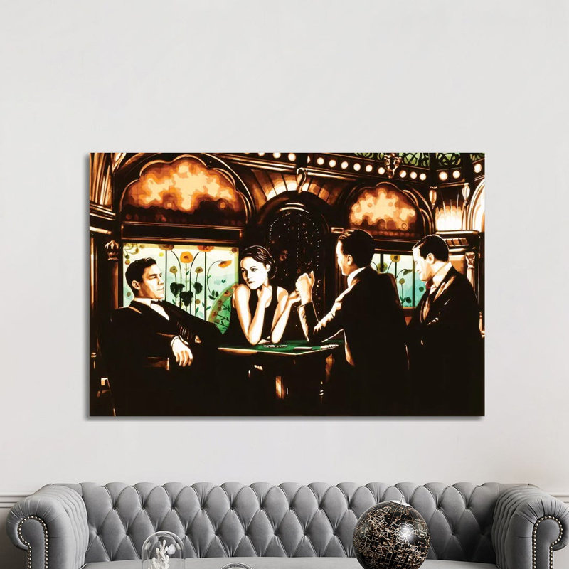 Infinite Game by Max Zorn - Print on Canvas, Wrapped Canvas, 152.5 cm H x 101.5 cm W x 3.175 cm D