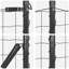 Galvanised Steel Border Fencing-708059663-708059671