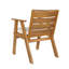 Ensemble de salle à manger d'extérieur extensible en bois d'acacia avec chaises rembourrées-557733103