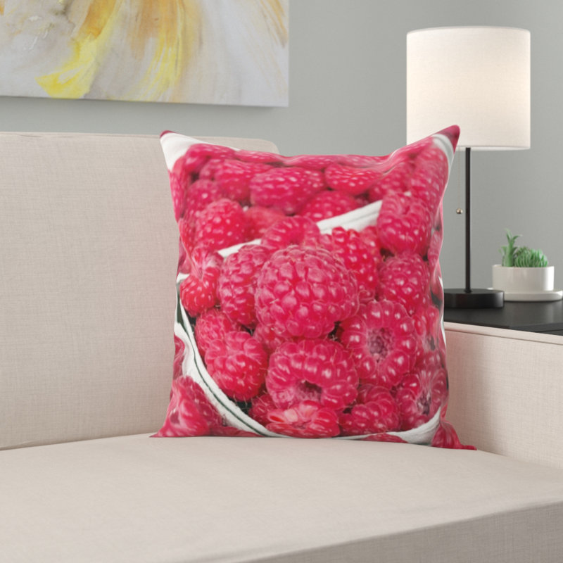 Microsuede Throw Pillow