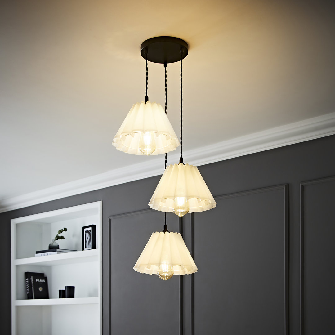3 - Light Matte Black Pendant