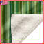 Jeté en molleton Green Stripes - Jetés à motif pour canapés ou lits-123021968