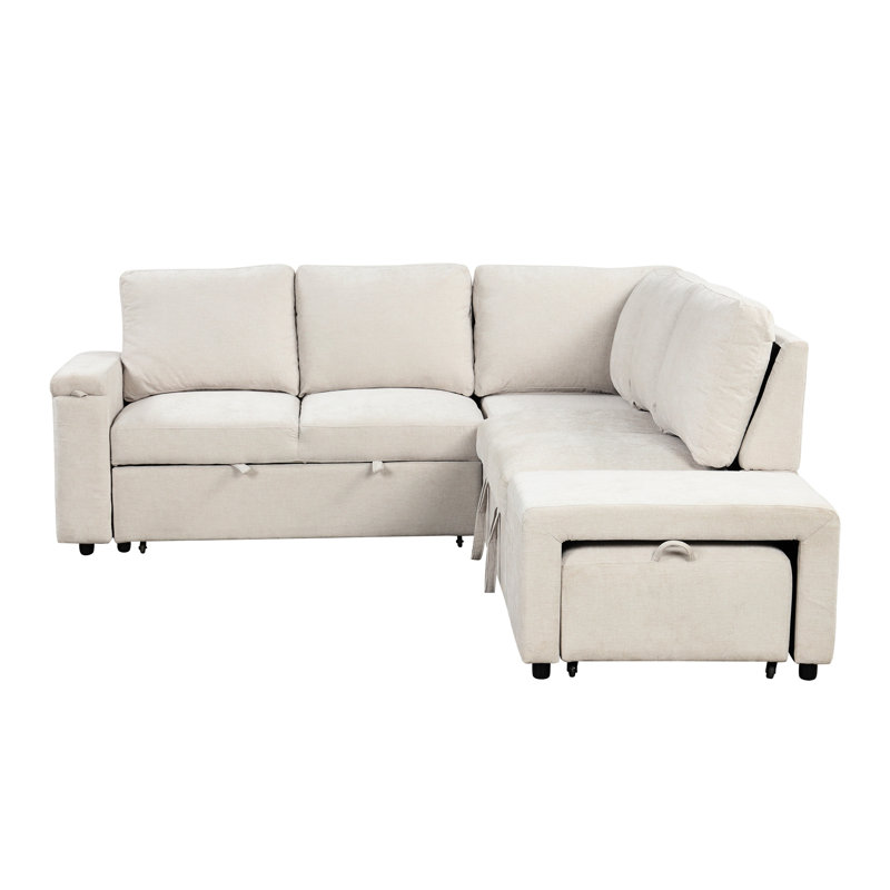 L-shaped With Hidden Storage And Chargers, Suiting Multiple Room Types Elegant Modular Inputs, For Different Living Spaces