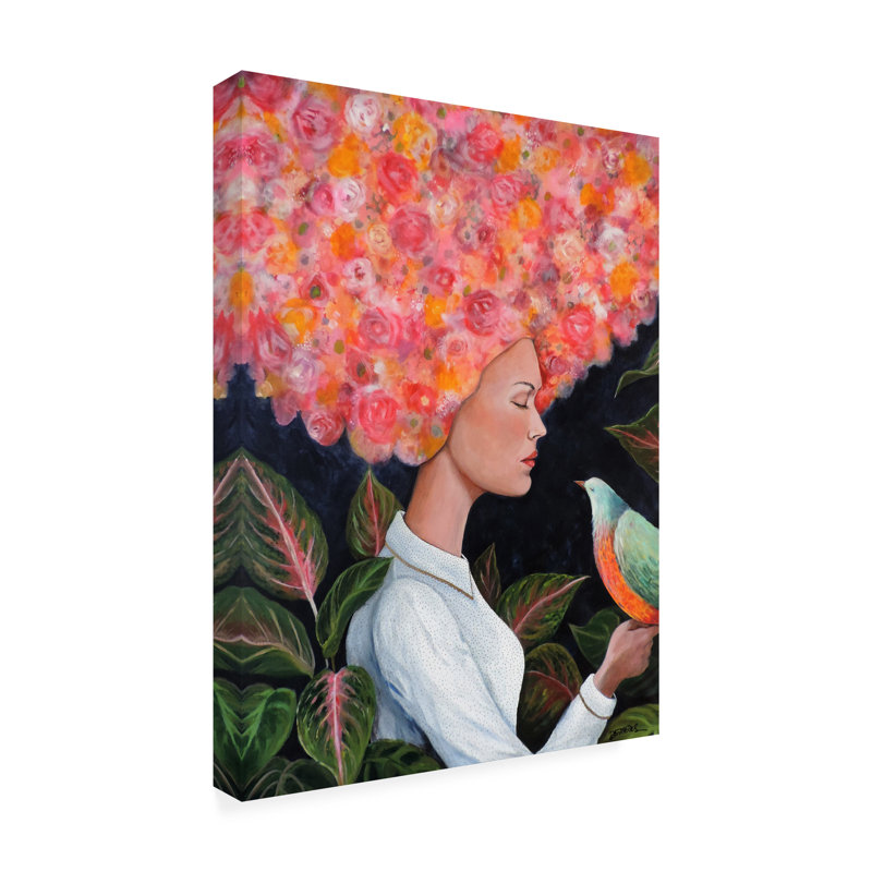 Art sur toile Sylvie Demers Quand Eleve Est Pret, H 32 po x l 24 po