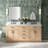 Tidworth 72'' Solid Wood Double Bathroom Vanity with 1.5'' White Quartz Top-1409471320-1434394606