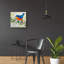 «Happy Bluebird» par St. Hilaire Elizabeth, art en verre acrylique-1458035326