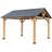 13 Ft. W x 11 Ft. D Solid Wood Patio Gazebo