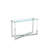 Stampley 47'' Glass Top Console Table-96832497