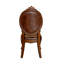 Chaise d'appoint rembourrée King Louis-343370155