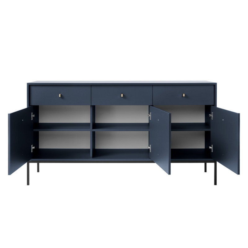 Mickyle 153.4cm Sideboard, Navy Blue