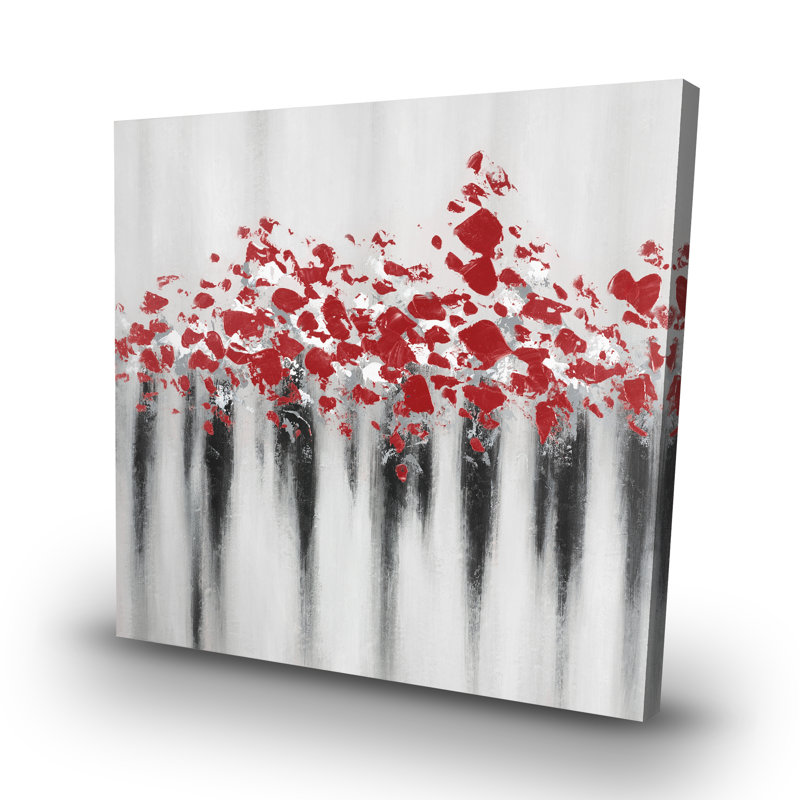 Little peas - 32"x32" art on canvas