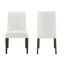 Chaise d'appoint en cuir Niara-121550723