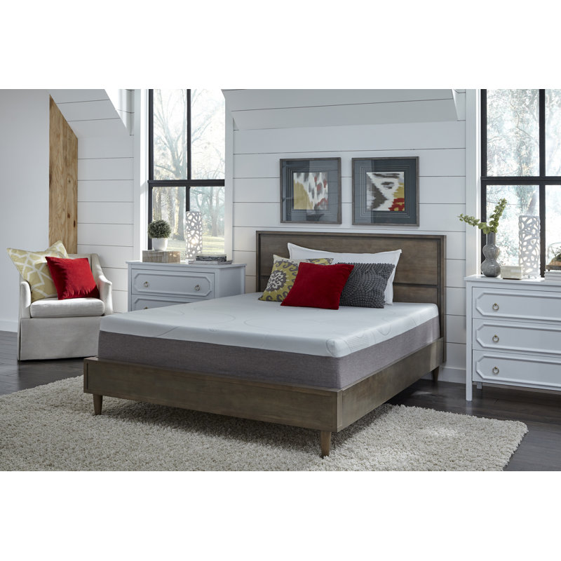 Matelas moelleux en mousse à mémoire de forme Otero, Grand lit, 10"