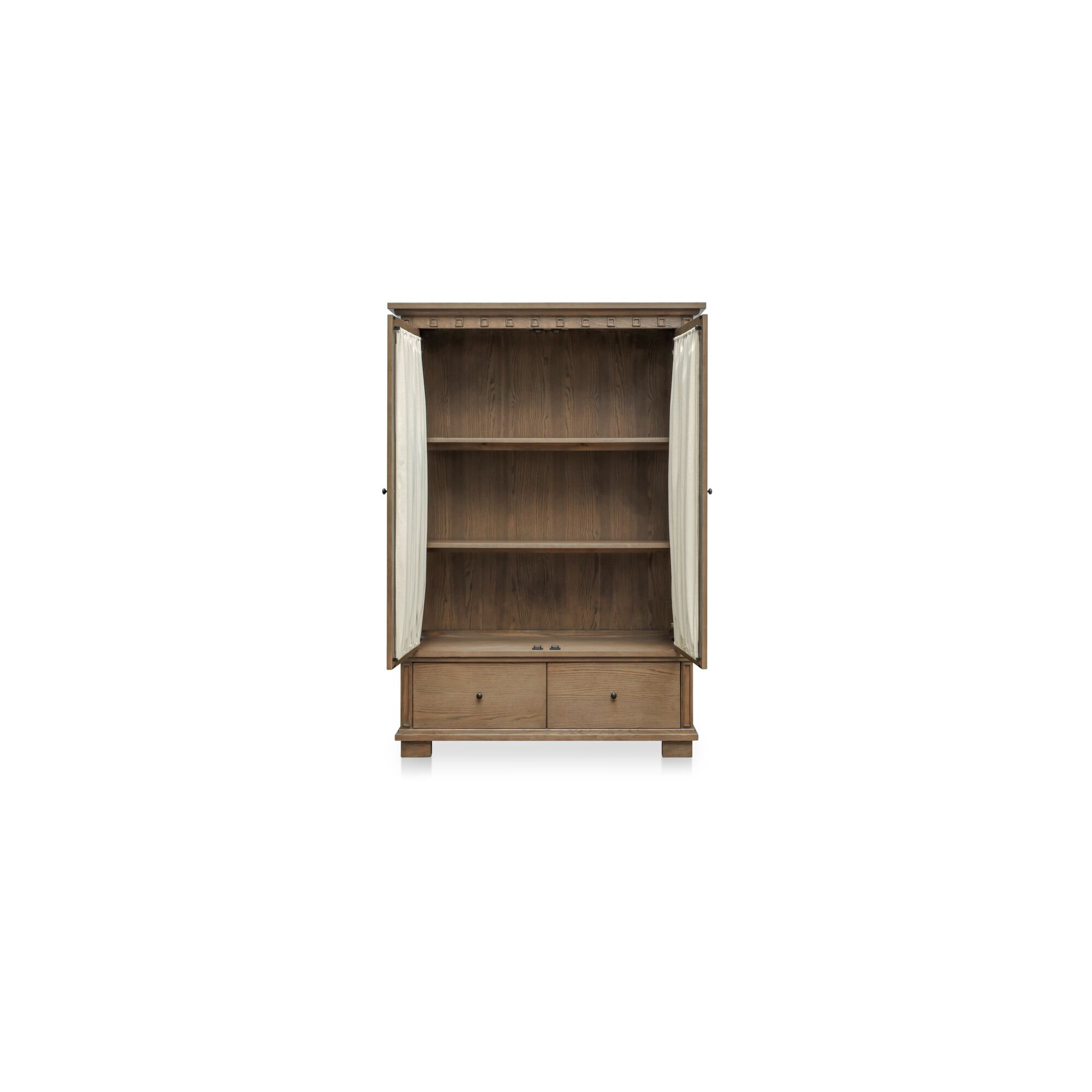 Lillian 74" Wood Cabinet 