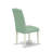 3 Piece Dining Set Contains a Rectangle Dining Room Table with Dropleaf and 2 Pond Faux Leather Upholstered Parson Chairs, Linen White-1260608534-1260608530-1274180110