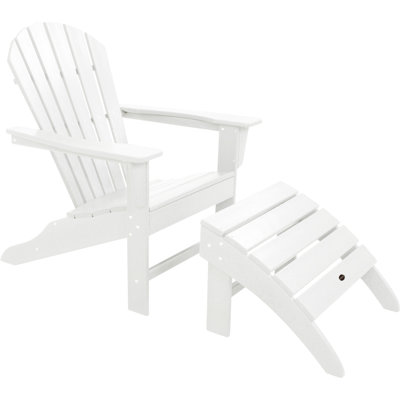 Ensemble 2 pièces POLYWOOD South Beach Adirondack