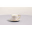 Wedgwood Anthemion Gray Teacup & Saucer