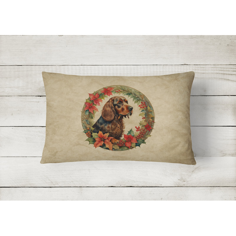 Coussin Christmas, 12 po x 16 po, Rectangulaire