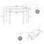 Console à miroir 47 po Voss-1745775377