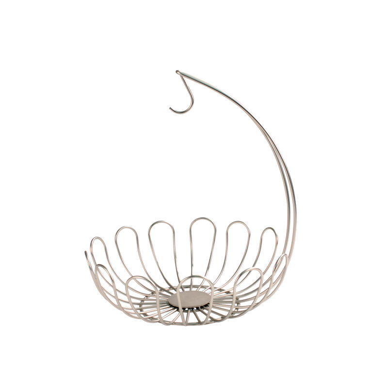 Rebrilliant Jamel Fruit Holder, Satin Nickel
