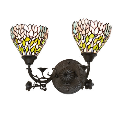 Schrader Bronze Armed Sconce