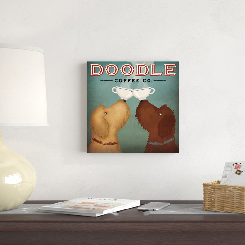 Doodle Coffee Double I, H 12 po x l 12 po
