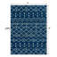 Tapis bleu marine / crème Keenon Beni Souk-755913459