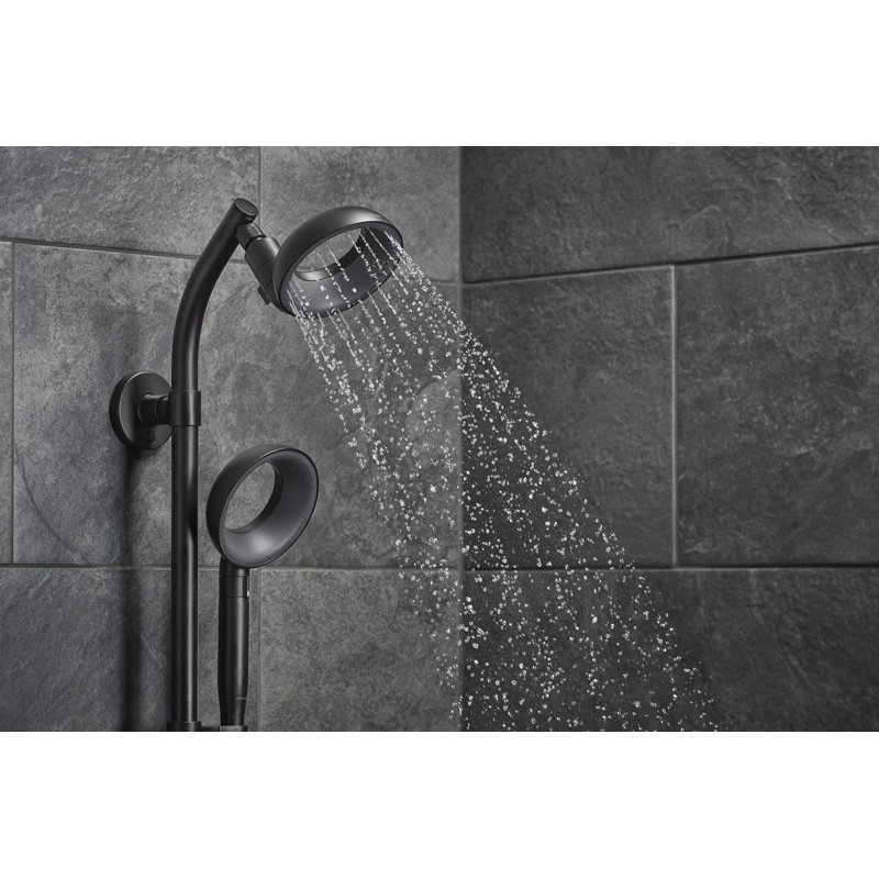Statement Ves Shower Column Kit 1.5 Gpm, Matte Black