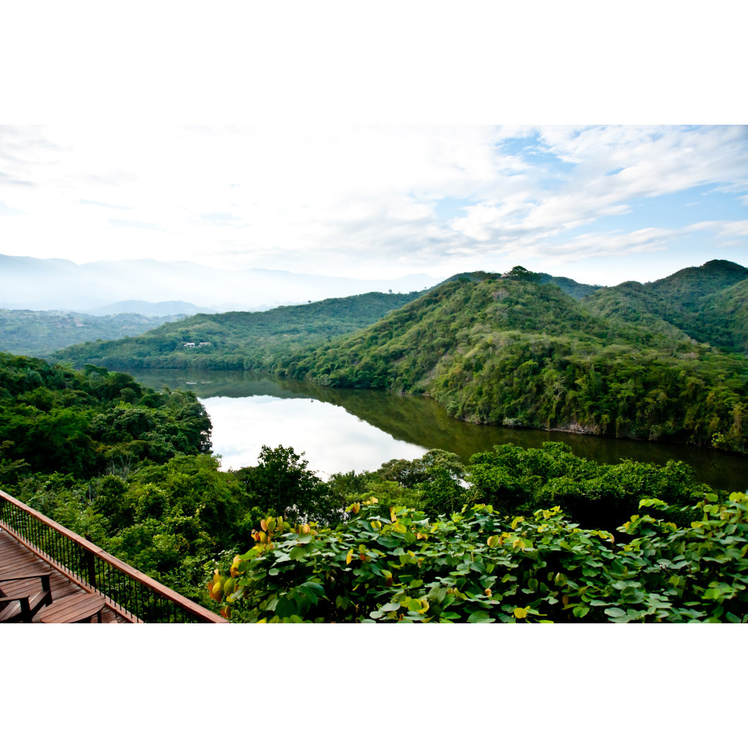 Mountains and River