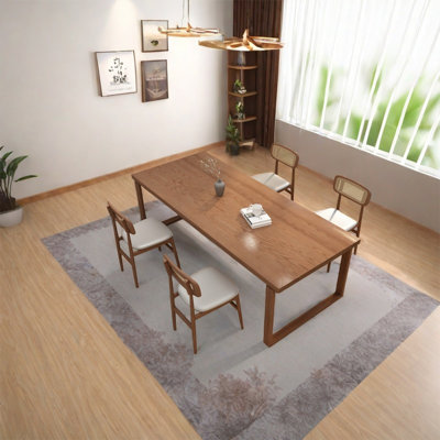 Ash wood dining table sets