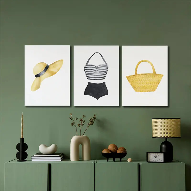 3 Piece Wrapped Canvas Print