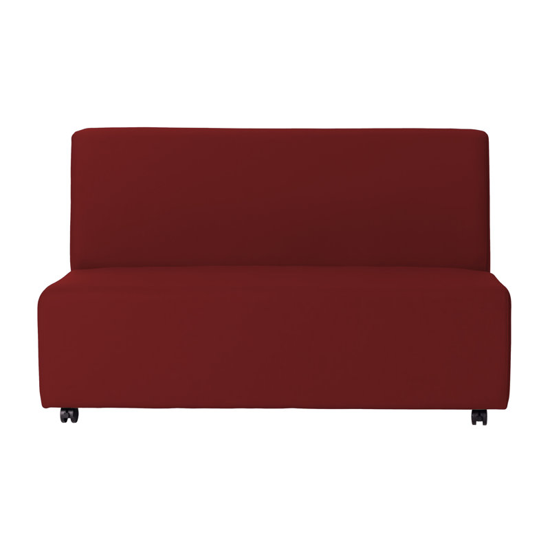 Canapé mobile sans accoudoirs Pro Series, Rouge