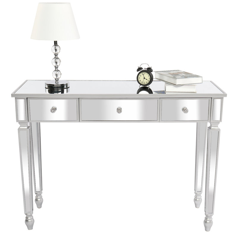 Dawnya Solid Wood Writing Table
