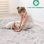 Tapis multi-usages sans perte de poils 2X3 - Teinture, pour le salon, la chambre de bébé, le dortoir avec une excellente résistance