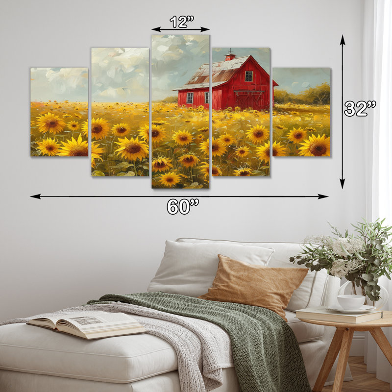 Paula - Sunflowers Canvas Art Set