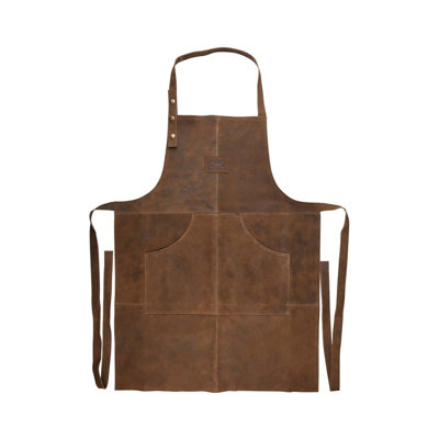 BBQ Apron Leather