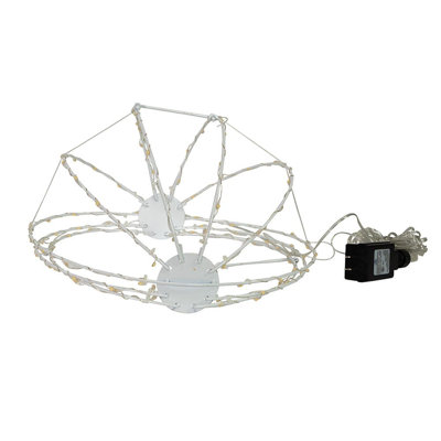 Kurt Adler LED Foldable Metal Sphere
