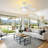 Ayan 46" W Dimmable LED Ceiling Fan-106907617