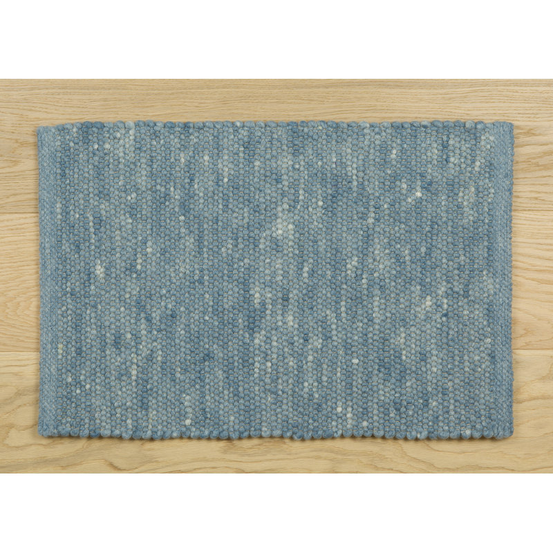 Solid Colour Wool Area Rug, 170 x 240 cm