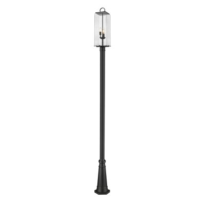 Lampe sur pied d'extérieur 120,5 po Sana