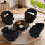 Fauteuil d'appoint pivotant en tonneau, fauteuil rembourré Teddy & Chenille avec base pivotante à 360 ° pleine perle, mobilier d'appoint moderne pour salon, chambre à coucher et meuble-lavabo-1103809875-1139114448