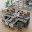 L-Shaped Metal Base Desk
