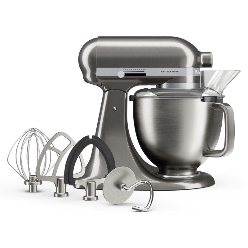 Artisan Plus 4.7L Tilt-Head Stand Mixer, Medallion Silver