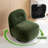 Upholstered Armless Swivel Accent Chair-1297992647